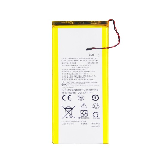 Battery Motorola Moto G4/Moto G4 Plus XT1622/XT1642 GA40 2810mAh Battery Motorola Moto G4/Moto G4 Plus XT1622/XT1642 GA40 2810mAh